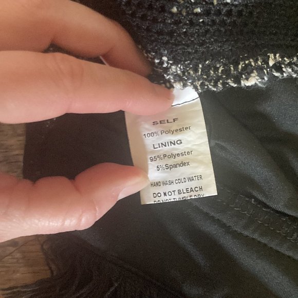 Miss 8 crocheted jumpsuit size small - Picture 9 of 10